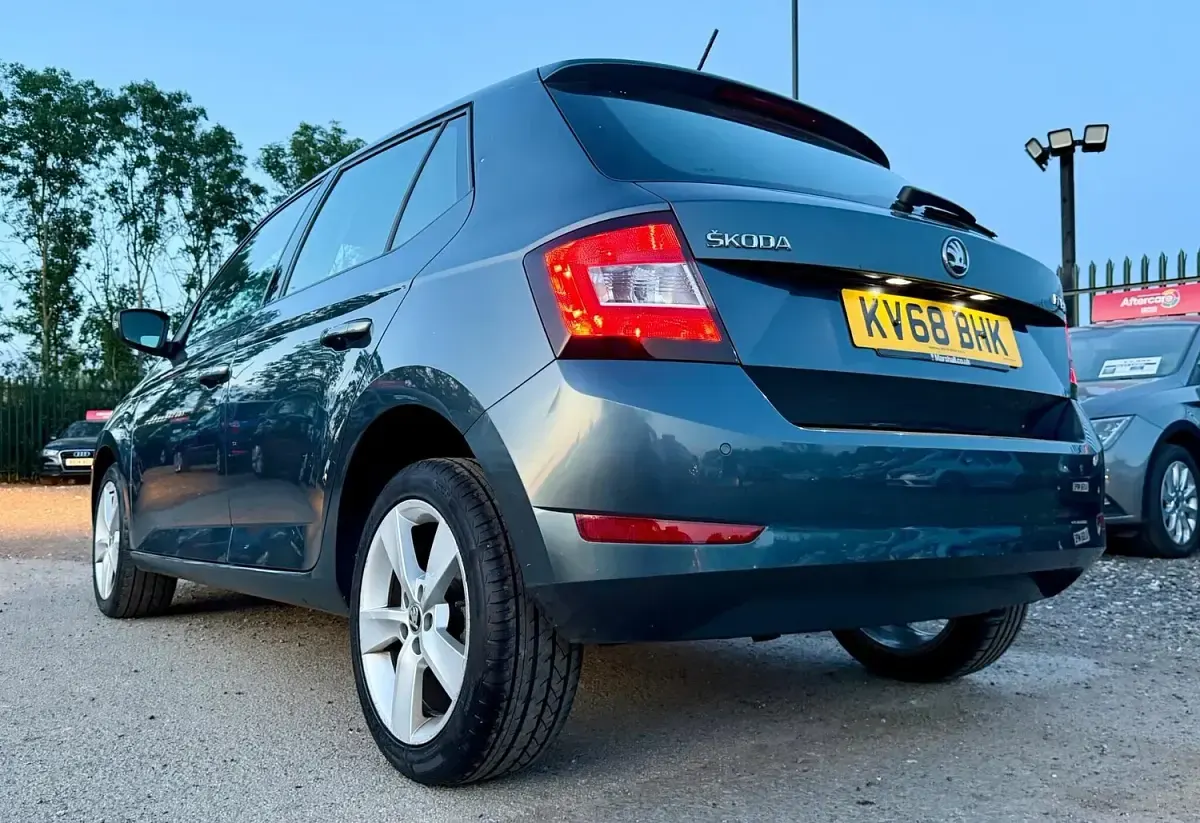Used Skoda Fabia SE L 2018 Grey Hatchback