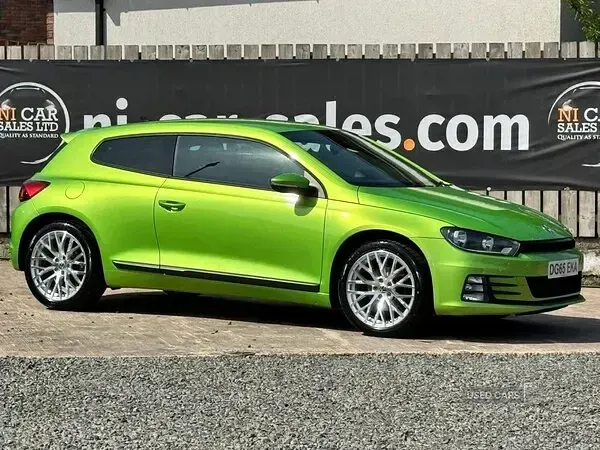 Used VW Scirocco GT 2015 Green Coupe