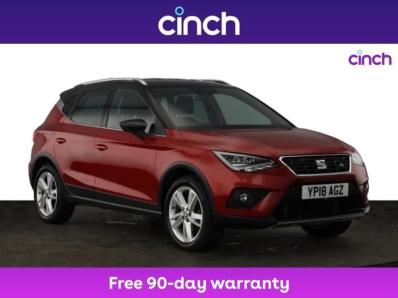 Red Used 2018 Seat Arona FR SUV | £11,199 (Fair price) - Image 1/3