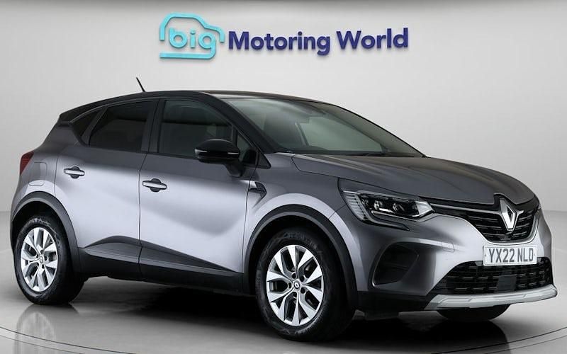 Used Renault Captur Iconic 91 HP (66 kW) 2022 Grey/black SUV