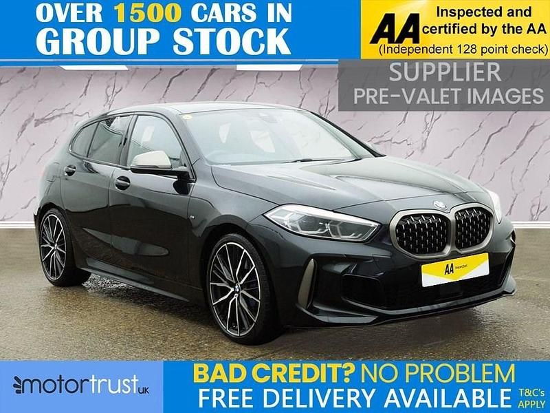 Used BMW M135 Sport Line 306 HP (225 kW) 2022 Black Hatchback