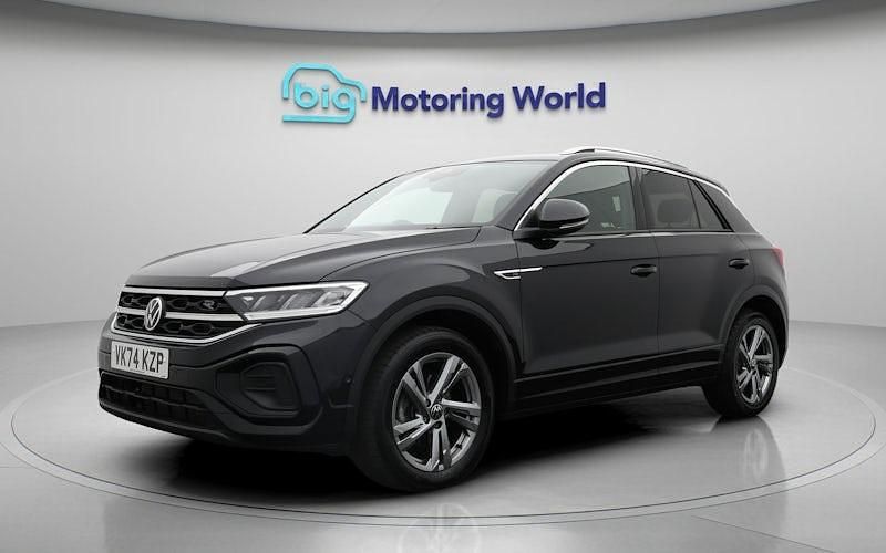 Used VW T-Roc R-line 150 HP (110 kW) 2024 Black SUV