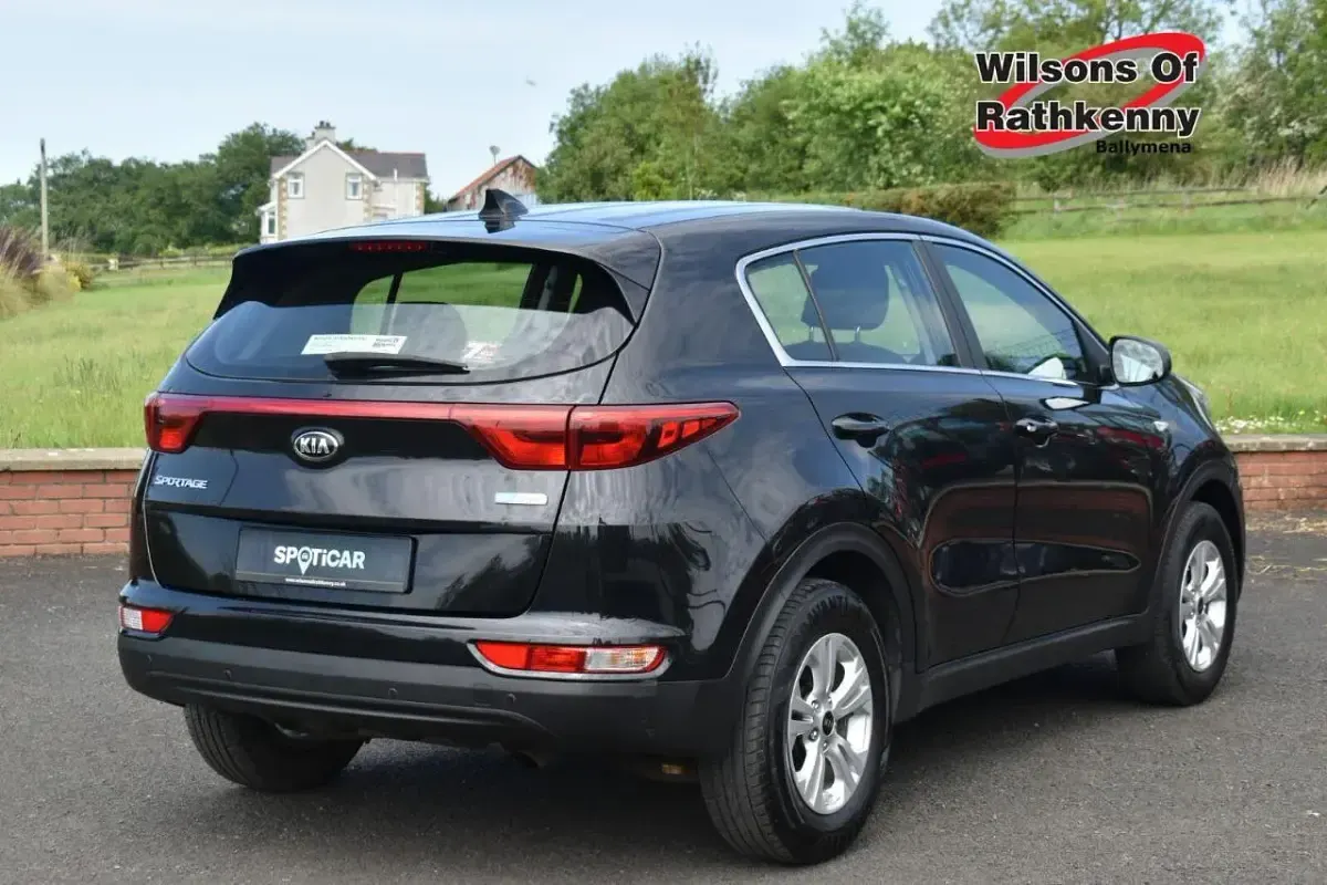 Used Kia Sportage 115 HP (84 kW) 2017 Black SUV