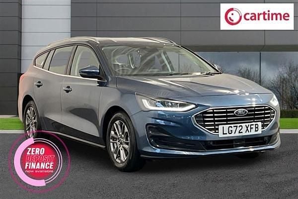 Blue Used 2022 Ford Focus Style Estate | £18,359 (Expensive) - Image 1/4