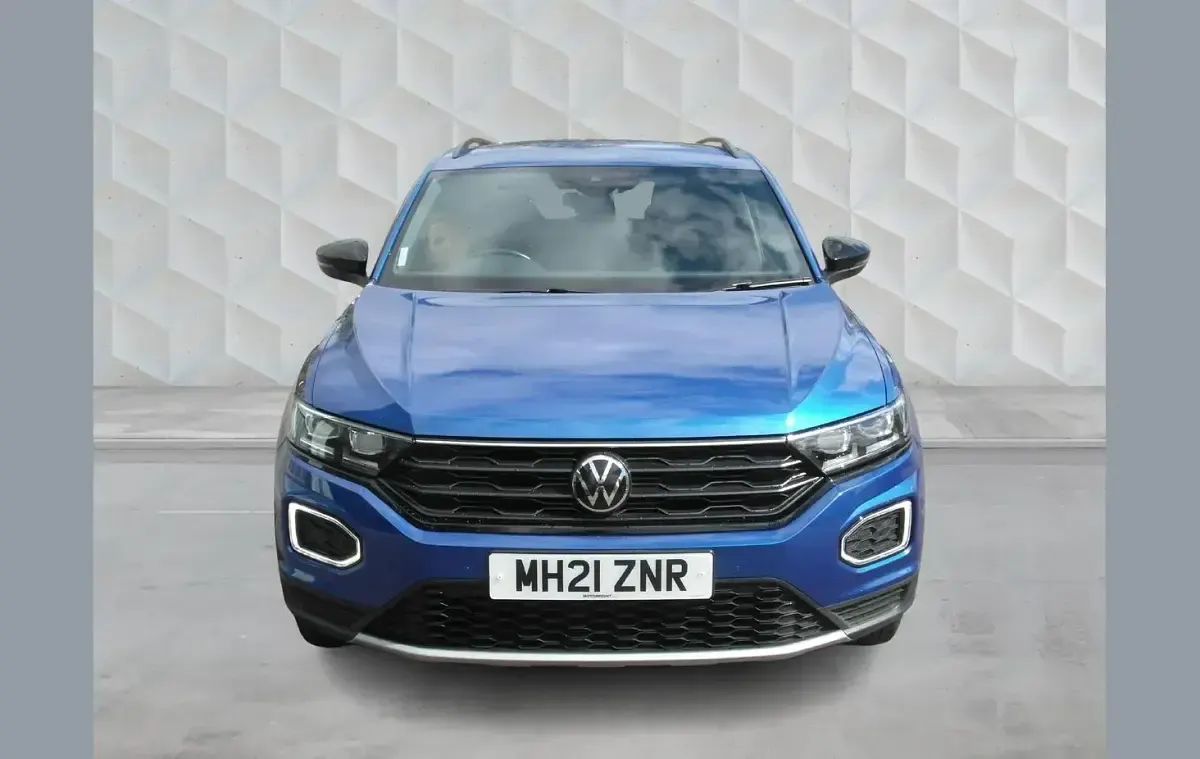 Used VW T-Roc Black Edition 150 HP (110 kW) 2021 Blue SUV