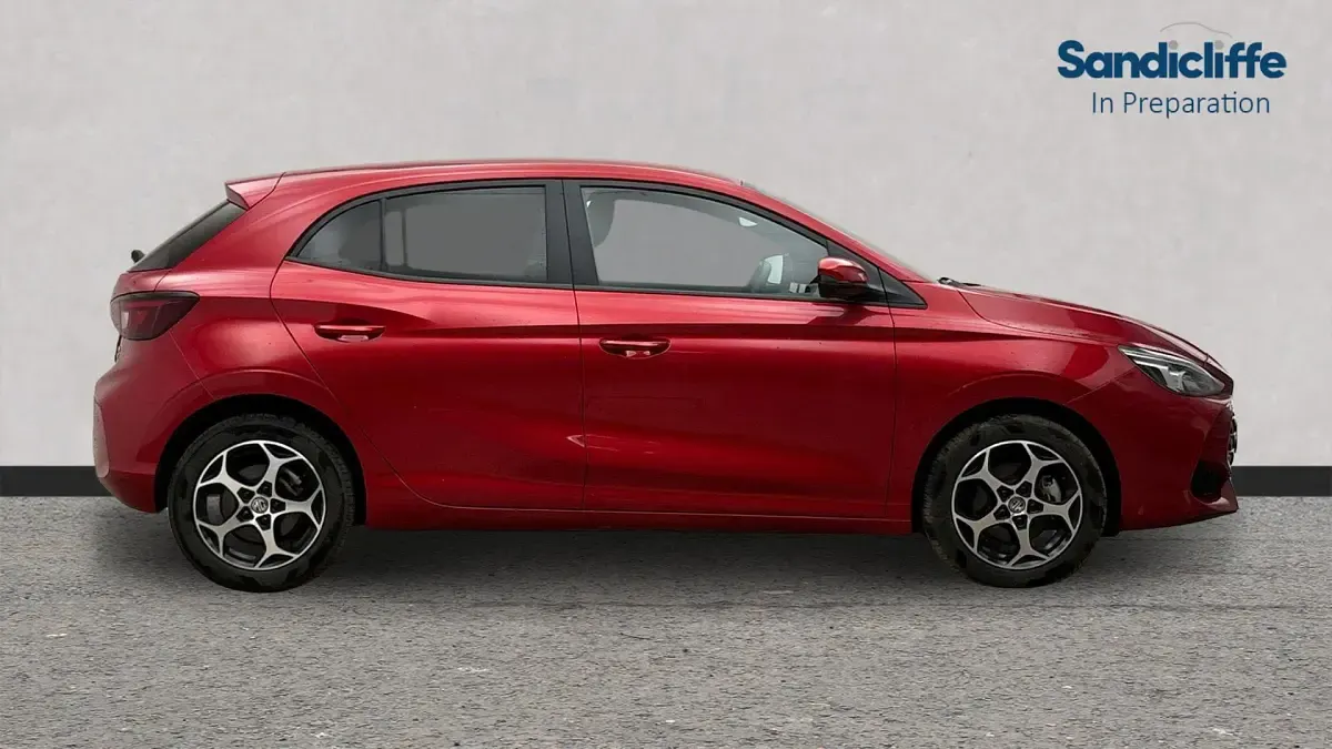 Used MG MG3 Trophy 194 HP (142 kW) 2024 Tri coat  dynamic red Hatchback