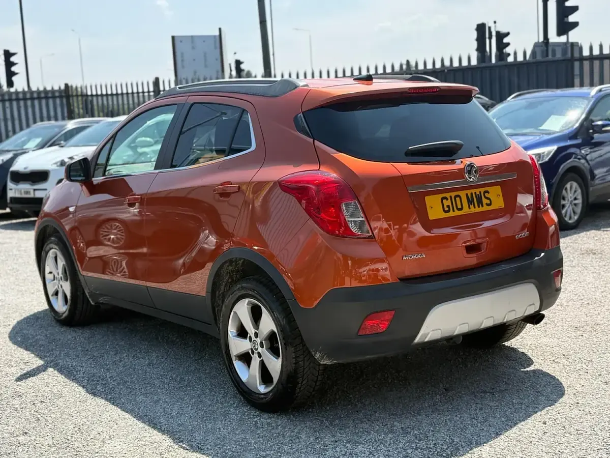 Used Vauxhall Mokka S 136 HP (100 kW) 2015 Orange SUV