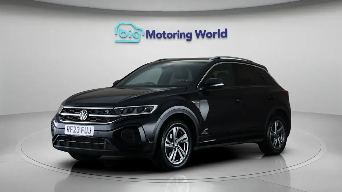 Used VW T-Roc R-line 150 HP (110 kW) 2023 Black SUV
