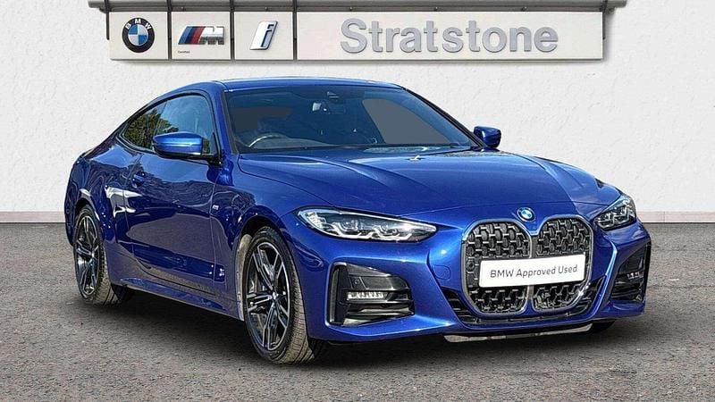 Blue Used 2021 BMW 430 M Sport Coupe | £30,990 (Fair price) - Image 1/3