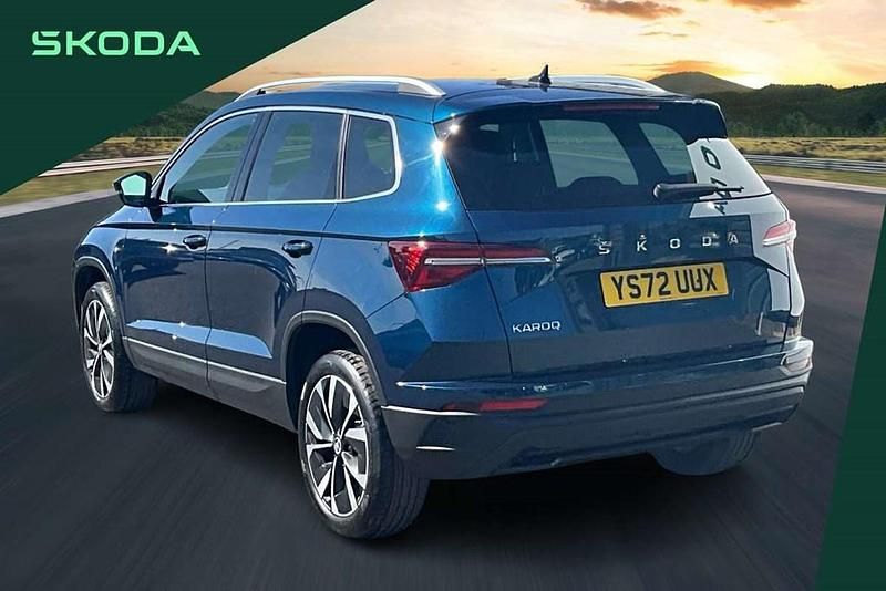 Second-hand Skoda Karoq SE L 150 CP (110 kW) 2023 Albastru SUV