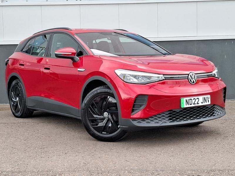 Red Used 2022 VW ID.4 Pure SUV | £18,998 (Fair price) - Image 1/4
