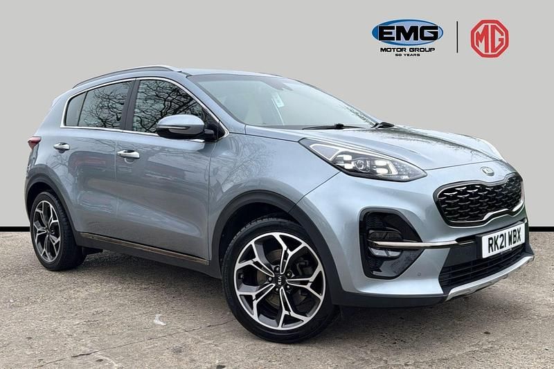 Used Kia Sportage GT-Line 174 HP (127 kW) 2021 Silver SUV