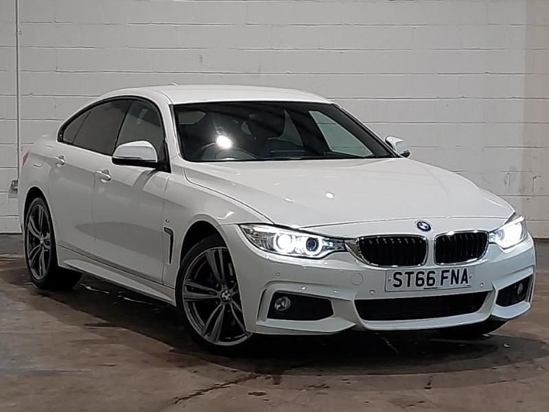 White Used 2016 BMW 420 M Sport Hatchback | £14,798 (Fair price) - Image 1/4