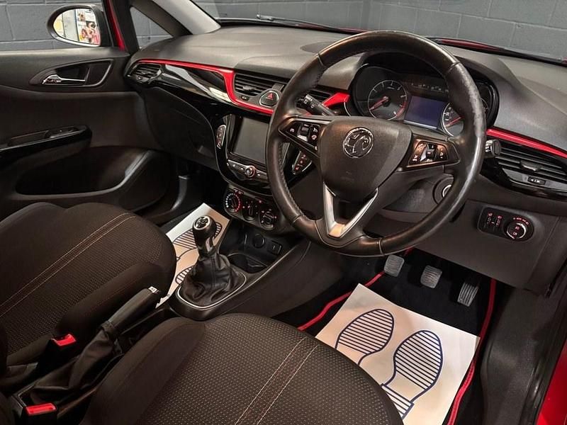 Used Vauxhall Corsa 75 HP (55 kW) 2019 Red Hatchback
