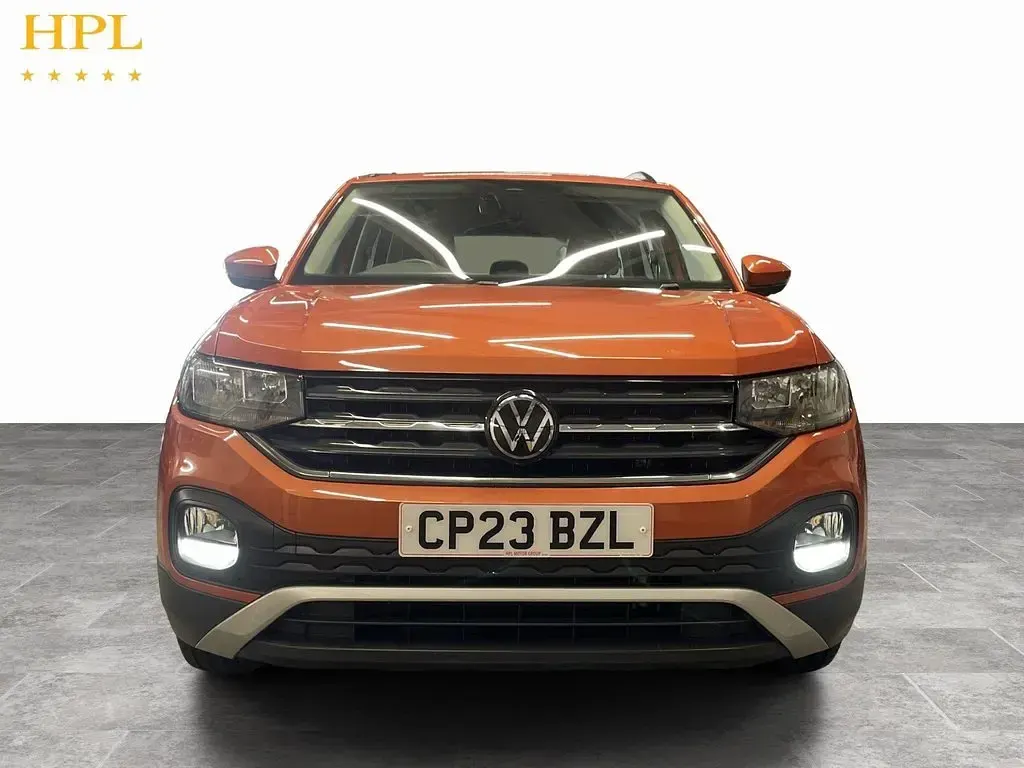 Used VW T-Cross SE 95 HP (69 kW) 2023 Orange SUV