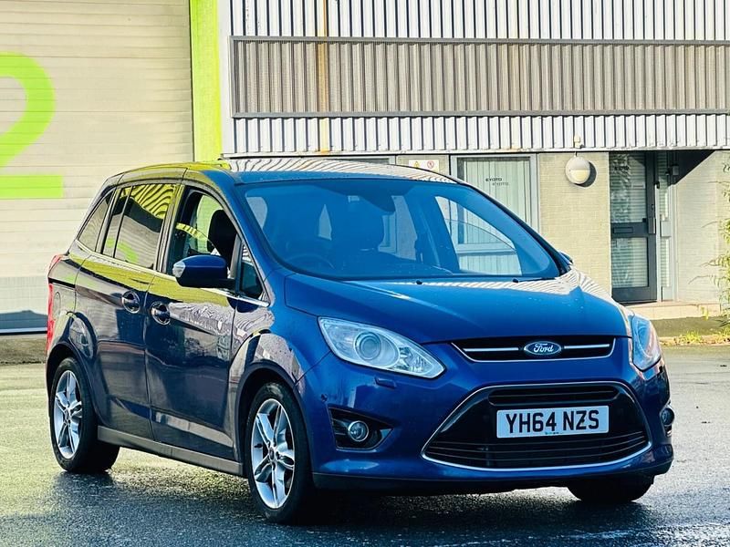 Used Ford Grand C-Max Titanium X 115 HP (84 kW) 2015 Blue MPV