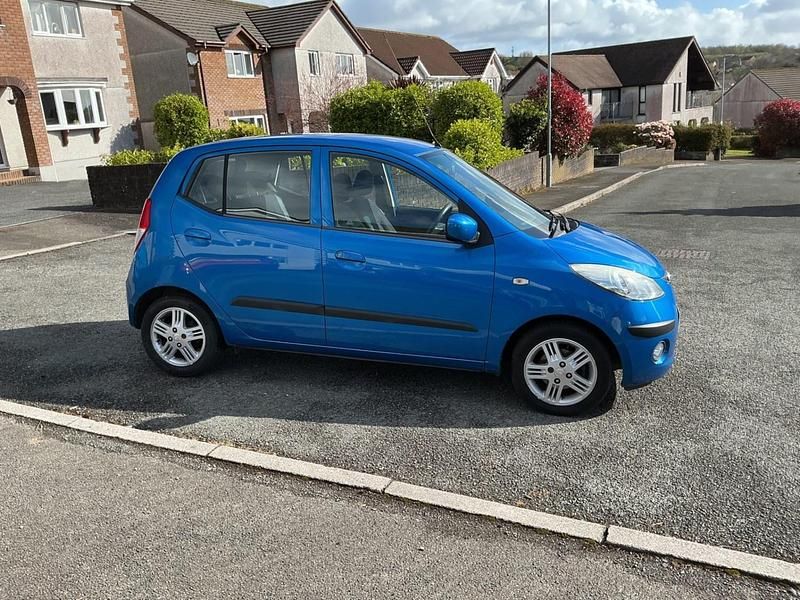 Used Hyundai i10 Comfort 2009 Blue Hatchback