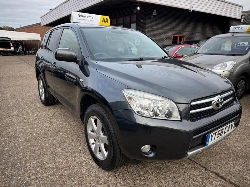 Grey Used 2008 Toyota RAV4 SUV | £4,495 (A bit pricey) - Image 1/4