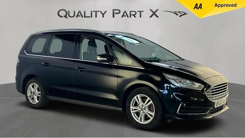 Black Used 2020 Ford Galaxy Titanium MPV | £13,600 (Good price) - Image 1/4