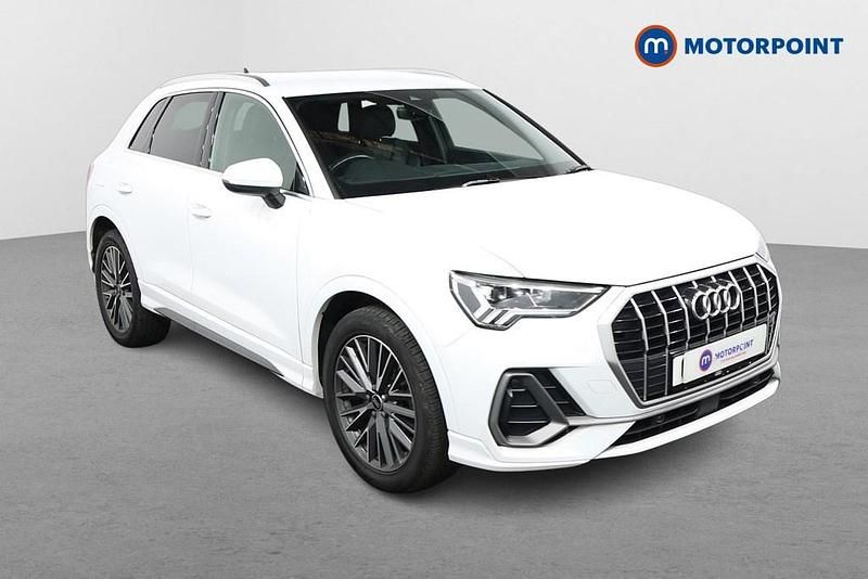 Used Audi Q3 S-Line 150 HP (110 kW) 2022 White SUV