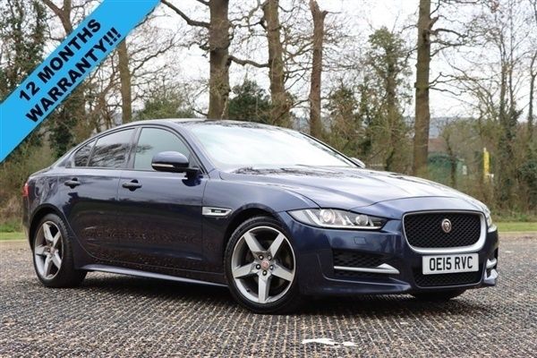 Blue Used 2015 Jaguar XE R-Sport Sedan | £7,490 (Fair price) - Image 1/1