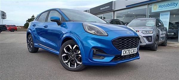 Blue Used 2020 Ford Puma ST-Line X Hatchback | £16,495 (Expensive) - Image 1/1