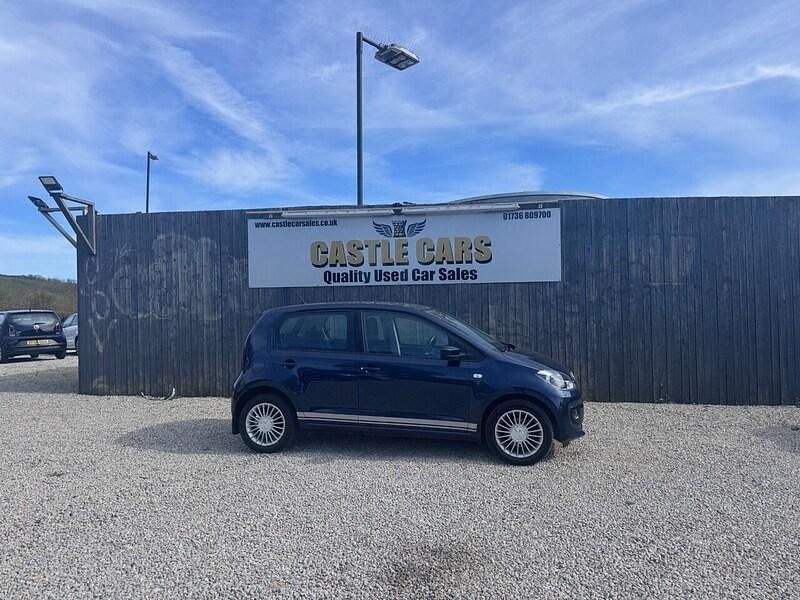 Used VW up! high up! 75 HP (55 kW) 2015 Blue Hatchback