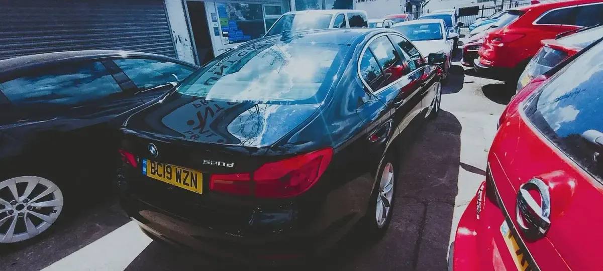 Used BMW 520 Comfort Edition 2019 Black Sedan
