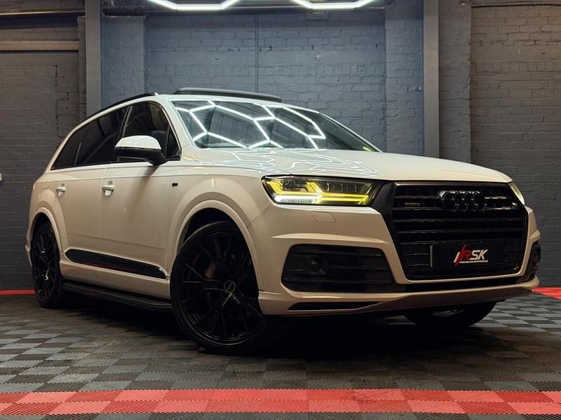 Begagnad Audi Q7 S-Line 2015 Vit SUV