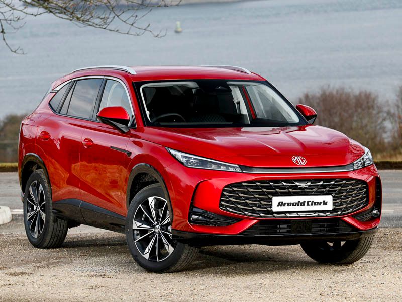 Red New 2025 MG HS SE SUV | £22,498 (Good price) - Image 1/3