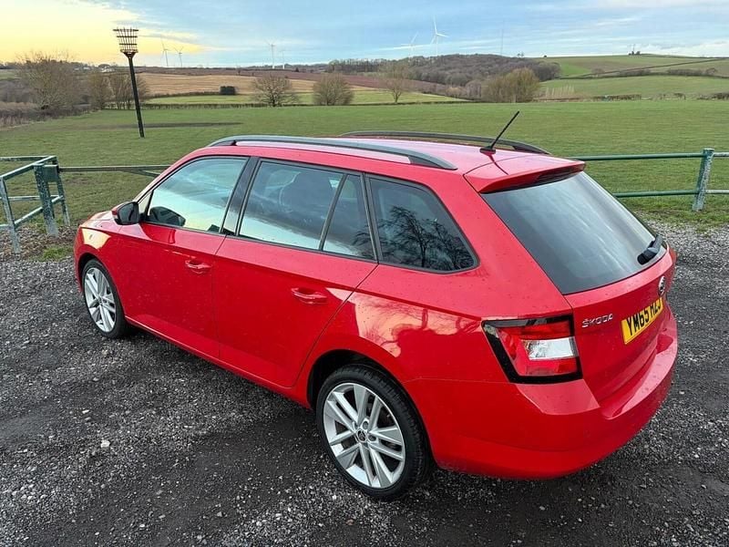 Used Skoda Fabia SE L 2016 Red Estate