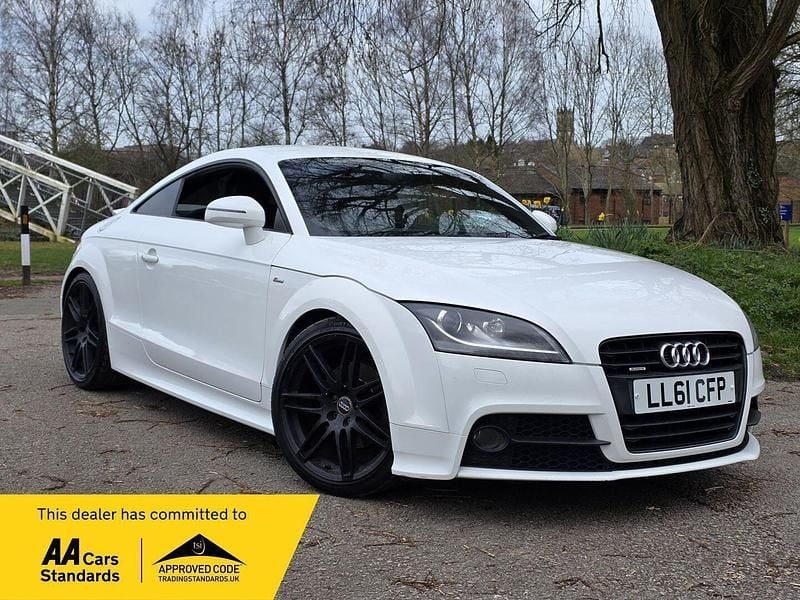 Used Audi TT Black Edition 170 HP (125 kW) 2011 White Coupe