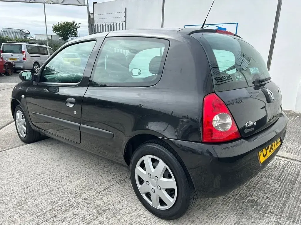 Used Renault Clio Campus 60 HP (44 kW) 2008 Black Hatchback