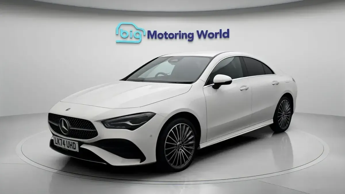 Used Mercedes CLA250e AMG Line Premium 2024 White Coupe