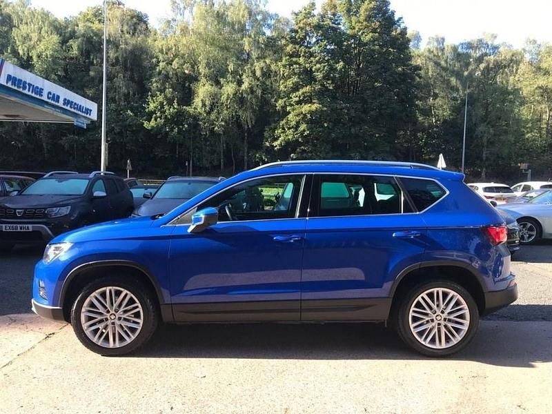 Used Seat Ateca XCELLENCE 150 HP (110 kW) 2018 Blue SUV