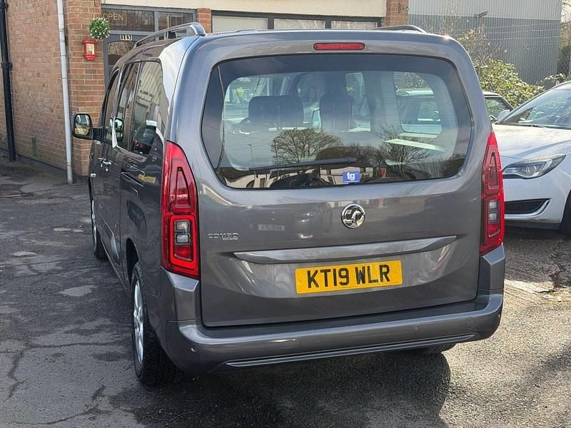 Used Vauxhall Combo S 110 HP (80 kW) 2019 Grey MPV