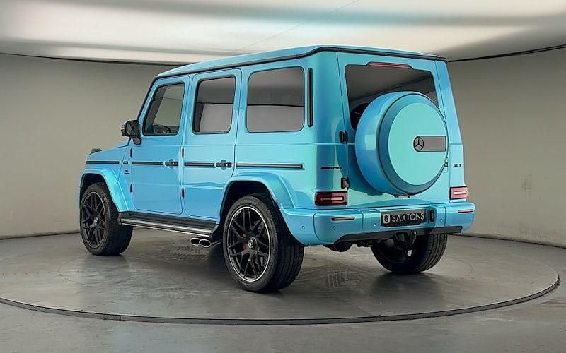 Used Mercedes G63 AMG AMG 585 HP (430 kW) 2022 Blue SUV