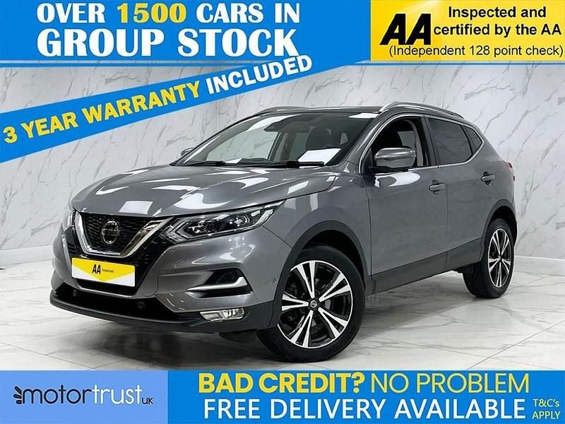 Used Nissan Qashqai N-Connecta 160 HP (117 kW) 2018 Grey SUV