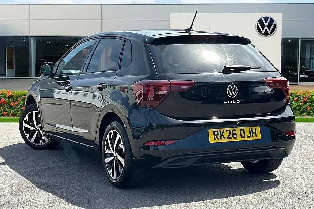 Used VW Polo Match 95 HP (69 kW) 2026 Black Hatchback