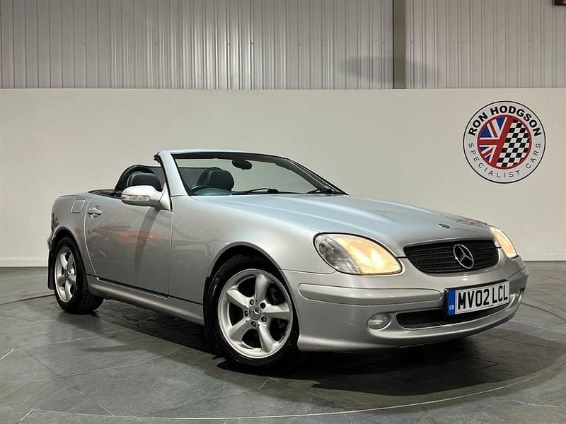 Used Mercedes SLK200 AMG 163 HP (119 kW) 2002 Silver Cabriolet