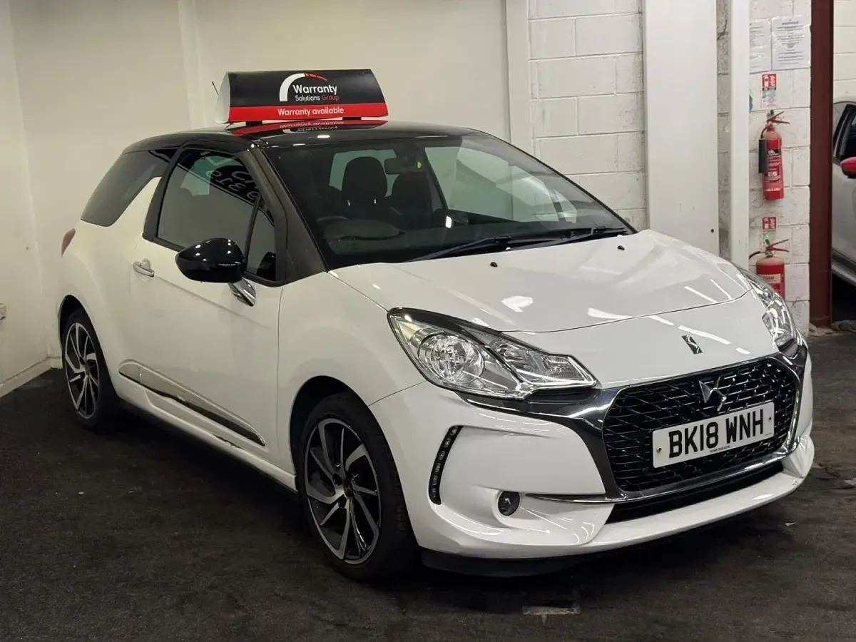 Used DS Automobiles DS3 Connected Chic 2018 White Hatchback