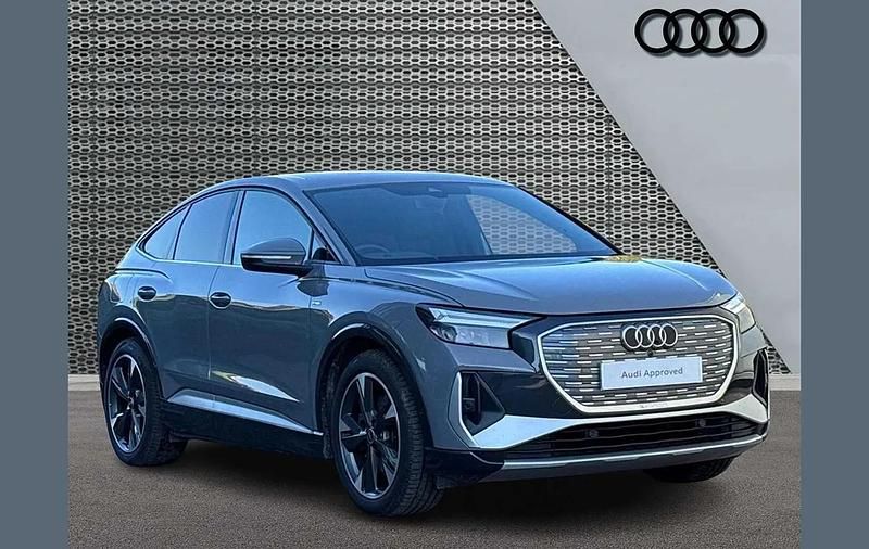 Used Audi Q4 Sportback e-tron S-Line 150 kW (204 HP) 2022 Grey SUV