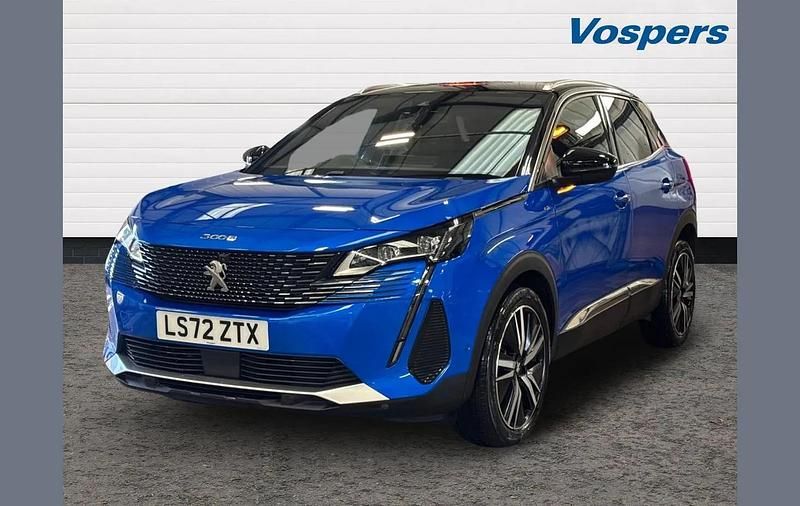Used Peugeot 3008 Premium 128 HP (94 kW) 2022 Blue SUV