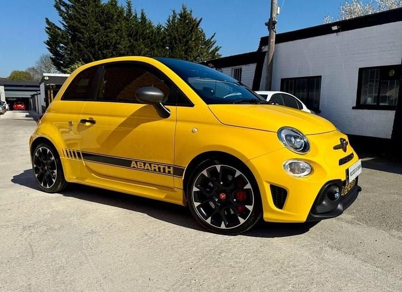 Yellow Used 2021 Abarth 595 Competizione Cabriolet | £17,995 (A bit pricey) - Image 1/4