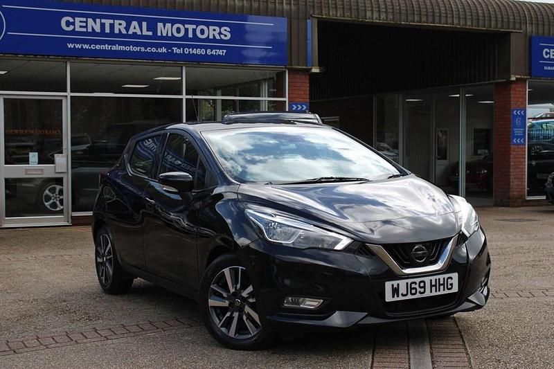 Used Nissan Micra Acenta 90 HP (66 kW) 2019 Black Hatchback