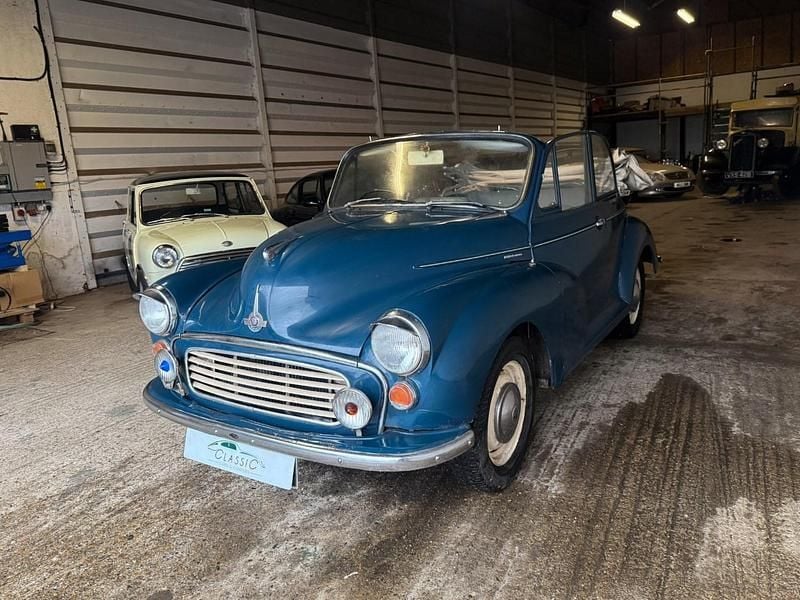 Used Morris Minor 1966 Blue Cabriolet
