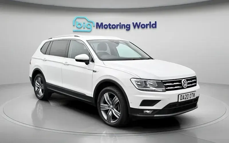 Used VW Tiguan Allspace Match 150 HP (110 kW) 2020 White SUV