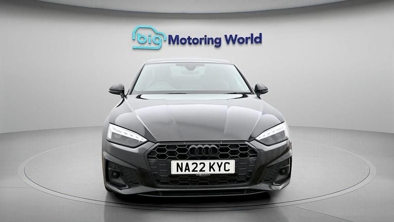 Used Audi A5 Black Edition 245 HP (180 kW) 2022 Black Coupe