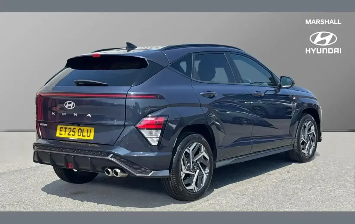 Used Hyundai Kona N Line 135 HP (99 kW) 2025 Blue SUV