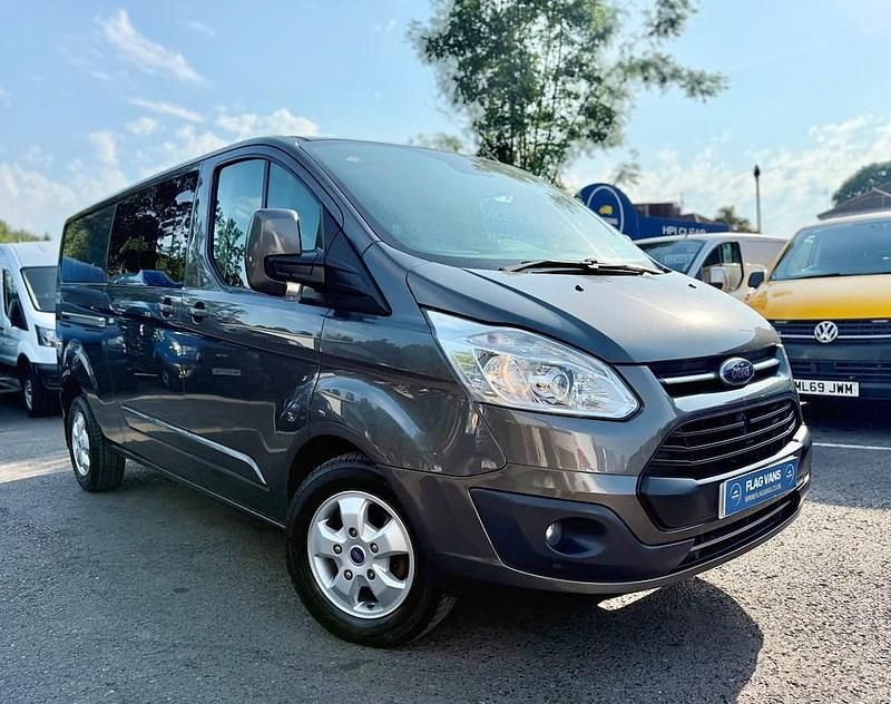 Grey Used 2018 Ford Transit Custom Limited Van | £17,995 (Fair price) - Image 1/4
